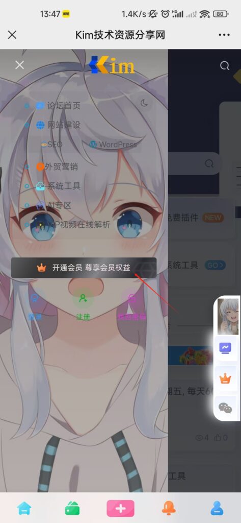 图片[2]-加入会员-kim资源分享站