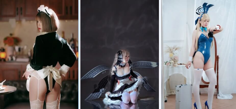 图片[2]-【深夜福利】BANBANKO 半半子：2017年CJCosplay封面大赛微博人气金奖