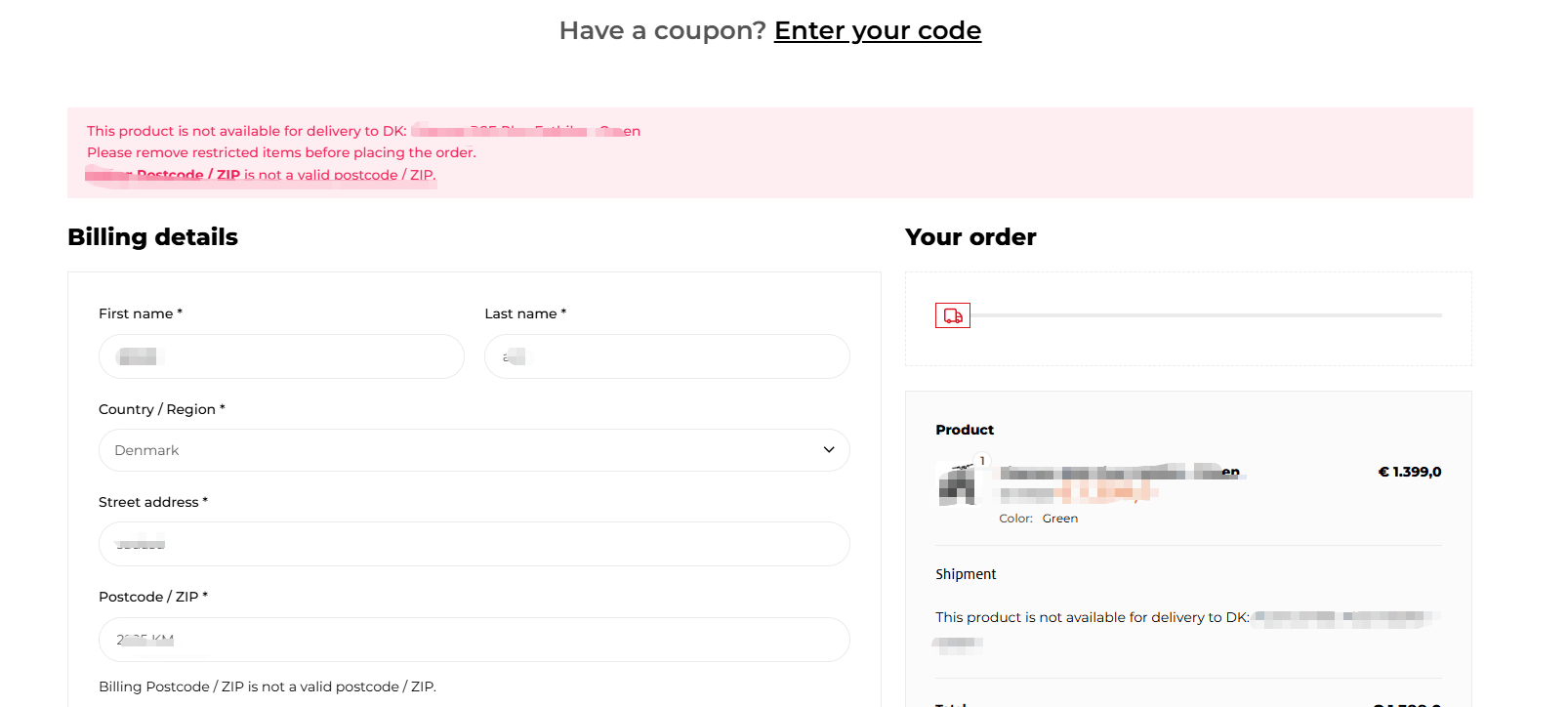 Shipping Restriction Pro 限制产品在某个地区出售wordpress插件-kim资源分享站